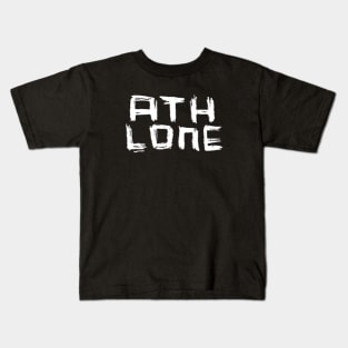 Athlone, Ireland Handlettering Kids T-Shirt